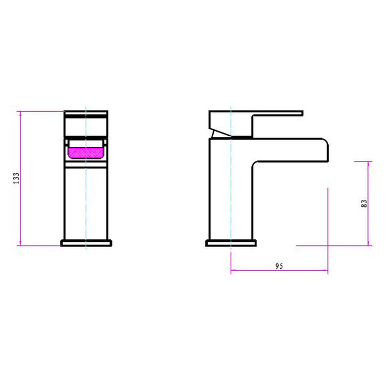 Belfry Bathroom Rhoden Waterfall Tap with Waste & Reviews Wayfair.co.uk